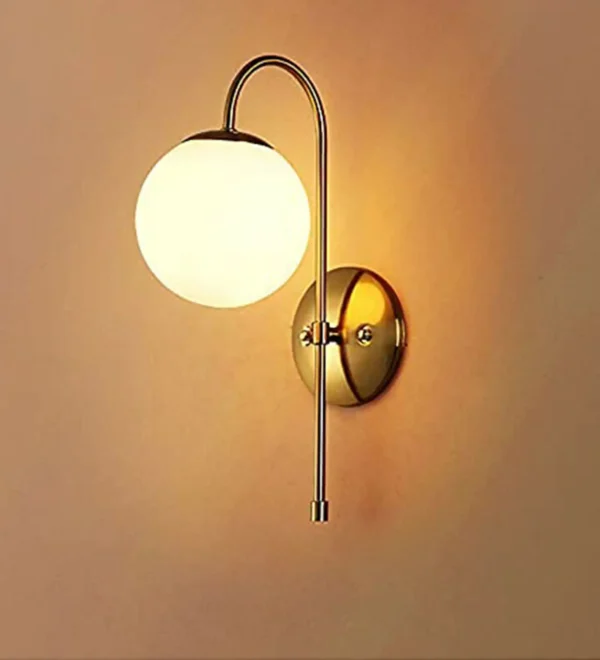 Gold Metal Wall Light